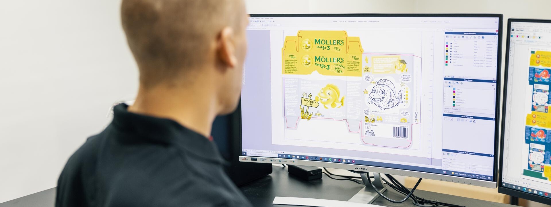 Painoaineiston prepress-työ ja tarkistus Orapacilla